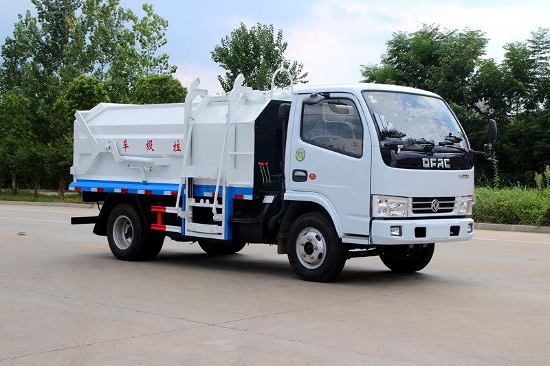 側(cè)掛桶型壓縮垃圾清運(yùn)車