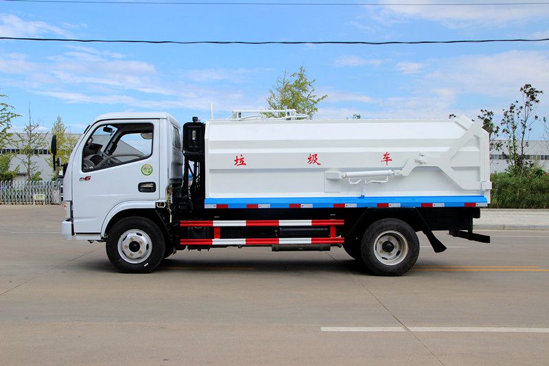 側(cè)掛桶型壓縮垃圾清運(yùn)車