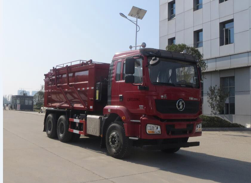 陜汽德龍M3000后八輪自卸車