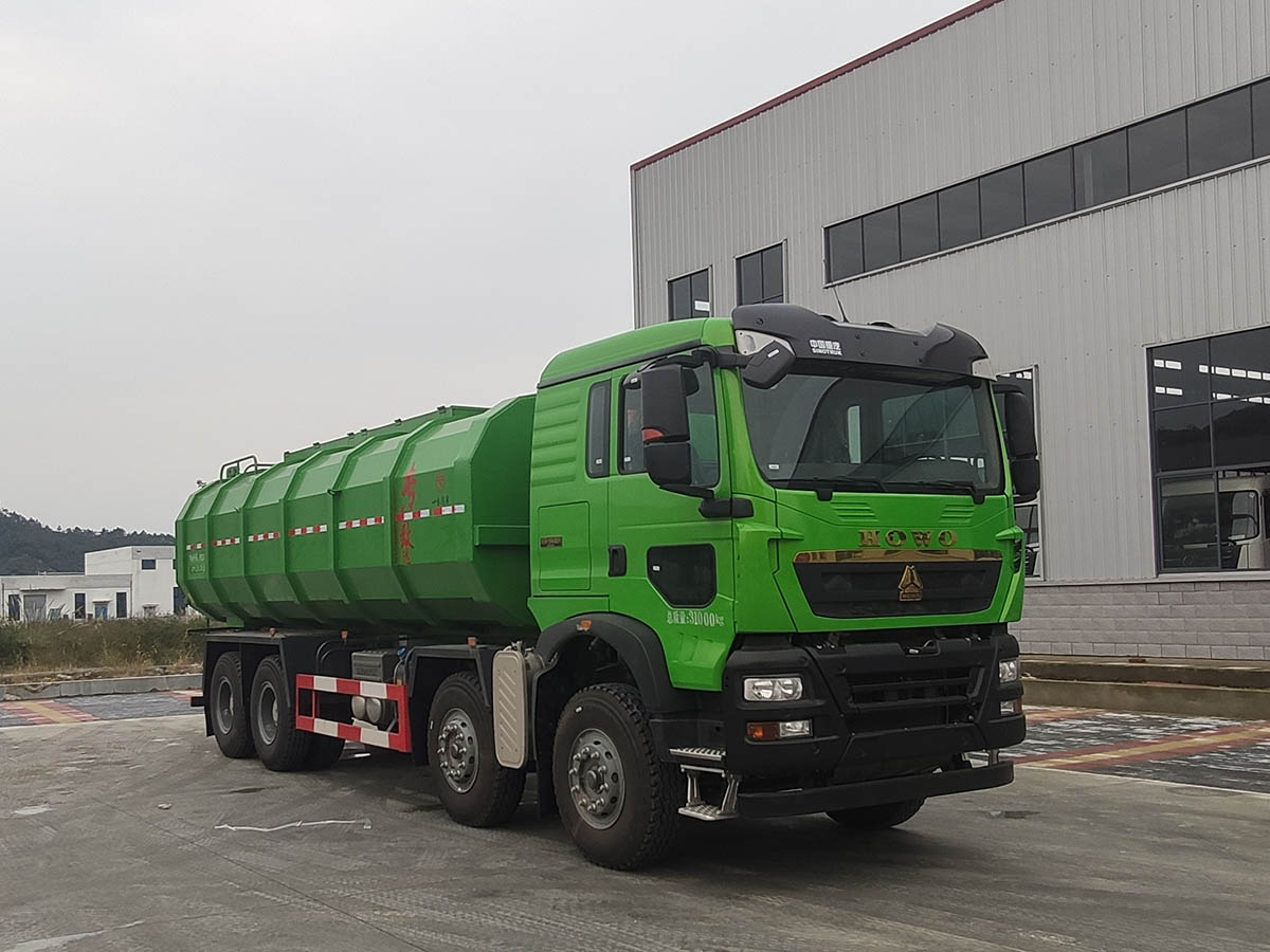 重汽豪沃400馬力自卸車