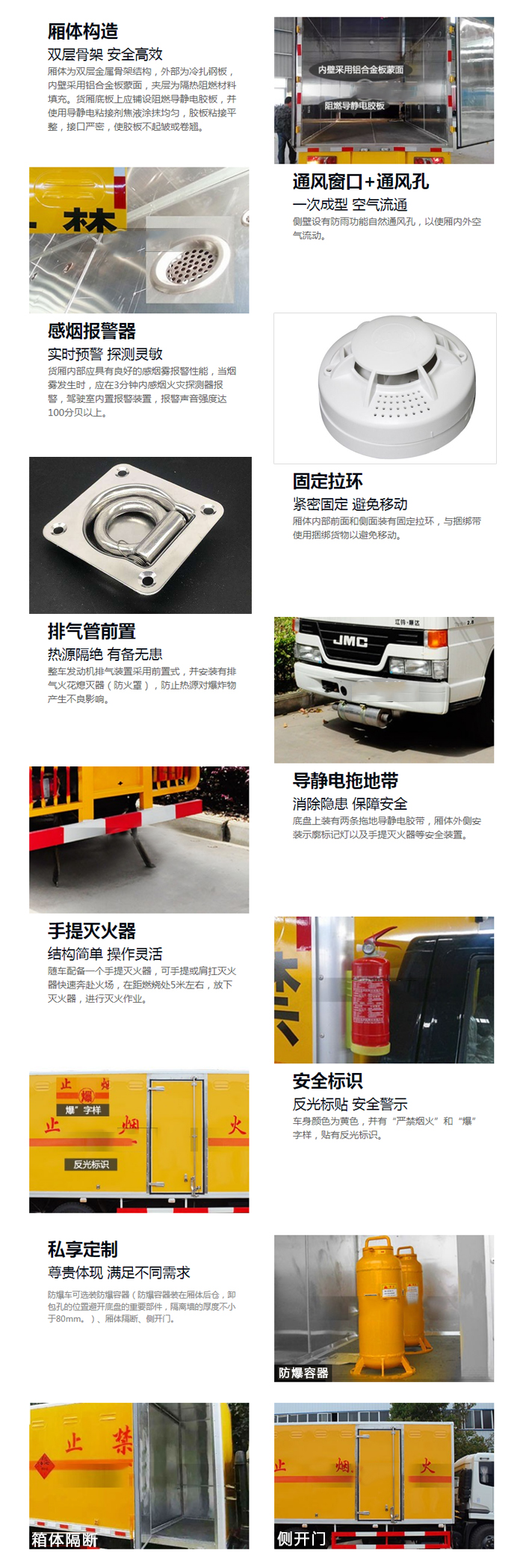 東風多利卡4米1易燃氣體廂式運輸車